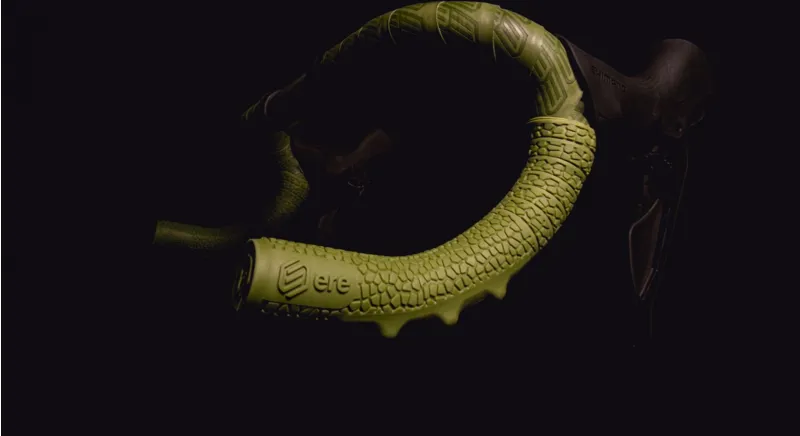 Ere Tenaci Gravel Bar Tape - Moss Green-3